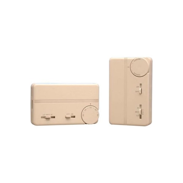 Peco PECO Fan Coil Thermostat With On-Off Switch, 3-Speed Control and Terminal Block 68608 - main